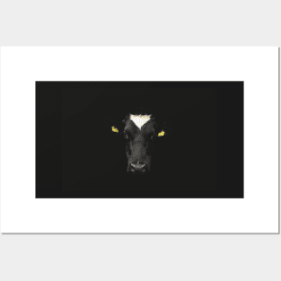 Cow Face Posters and Art